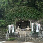A small roadside shrine at Gujo Hachiman