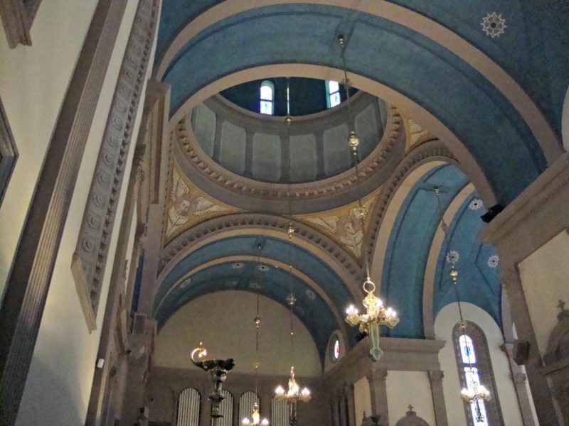 Interior of Memorial Presbyterian Church: a must-see church in Saint Augustine, Florida
